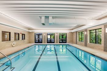 Swimming pool at frost english silver 55+ senior living